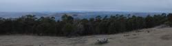 View SE over Derwent River from Mt Nelson 